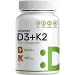 VITAMINA D3 K2 DEAL 5,000 IU 250 CAPSULAS + ENVIO GRATIS